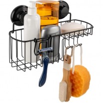 Suction Cup Combo Basket HA-73124 MBK (BLACK)